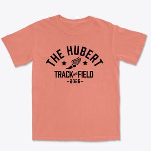 The Hubert Kindergarten School Track and Field Premium Heavyweight T-shirt
