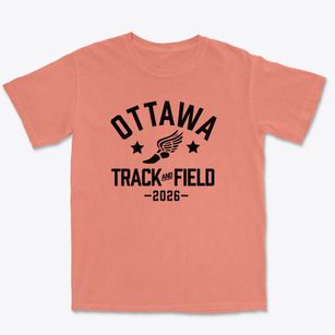 Ottawa Elementary School Track and Field Premium Heavyweight T-shirt