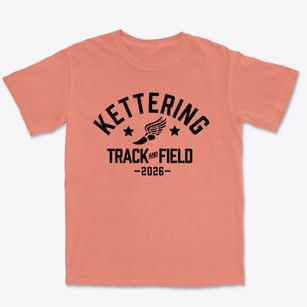 Kettering High School Track and Field Premium Heavyweight T-shirt