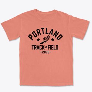 Saint Patrick School Track and Field Premium Heavyweight T-shirt