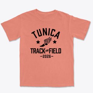 Tunica Academy Track and Field Premium Heavyweight T-shirt
