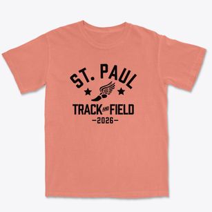 Academy Of Saint Paul Track and Field Premium Heavyweight T-shirt