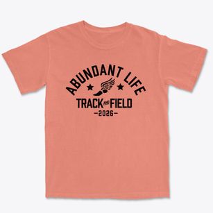 Abundant Life Christian School Track and Field Premium Heavyweight T-shirt