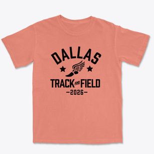 Dallas Senior High School Track and Field Premium Heavyweight T-shirt