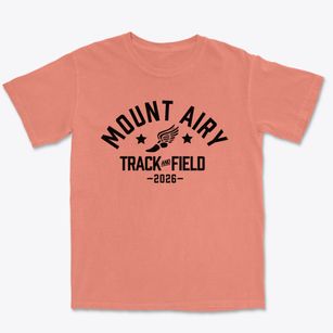 Mount Airy Christian Day School Track and Field Premium Heavyweight T-shirt