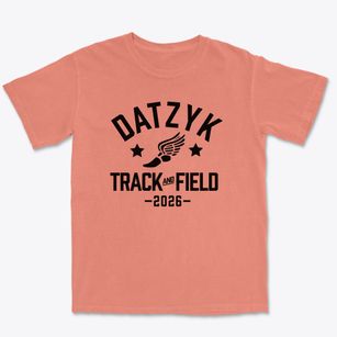 Datzyk Montessori School Track and Field Premium Heavyweight T-shirt