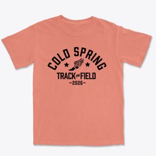 Cold Spring Elementary School Track and Field Premium Heavyweight T-shirt
