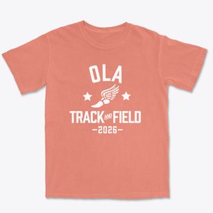 Ola High School Track and Field Premium Heavyweight T-shirt