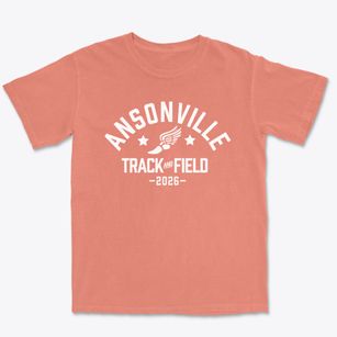 Ansonville Elementary School Track and Field Premium Heavyweight T-shirt