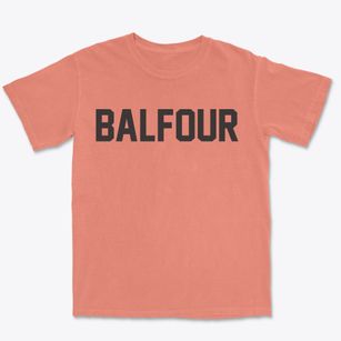 Balfour North Carolina Classic Block Premium Heavyweight T-shirt