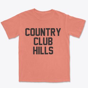 Country Club Hills Missouri Classic Block Premium Heavyweight T-shirt