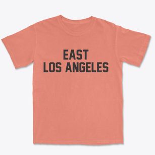 East Los Angeles California Classic Block Premium Heavyweight T-shirt