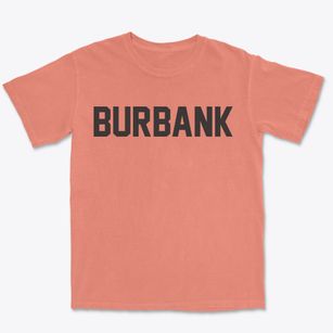 Burbank California Classic Block Premium Heavyweight T-shirt