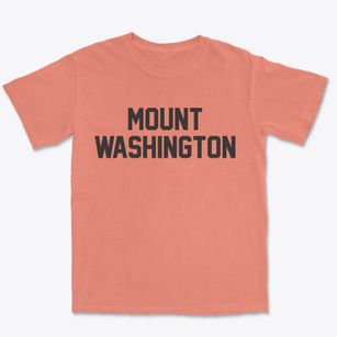 Mount Washington Kentucky Classic Block Premium Heavyweight T-shirt