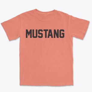 Mustang Texas Classic Block Premium Heavyweight T-shirt