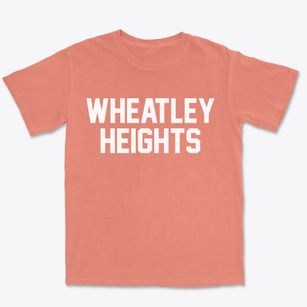 Wheatley Heights New York Classic Block Premium Heavyweight T-shirt