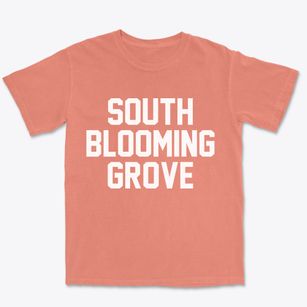 South Blooming Grove New York Classic Block Premium Heavyweight T-shirt