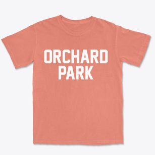 Orchard Park New York Classic Block Premium Heavyweight T-shirt
