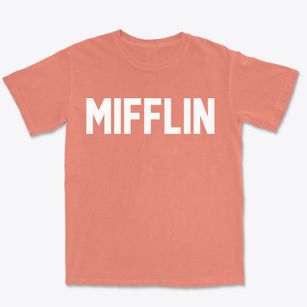 Mifflin Wisconsin Classic Block Premium Heavyweight T-shirt