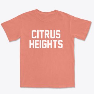 Citrus Heights California Classic Block Premium Heavyweight T-shirt