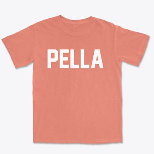 Pella Iowa Classic Block Premium Heavyweight T-shirt