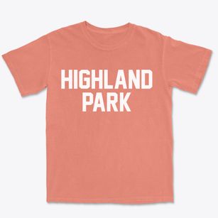 Highland Park Texas Classic Block Premium Heavyweight T-shirt