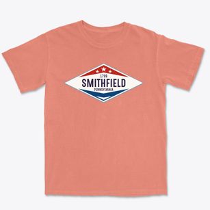 Smithfield Pennsylvania Diamond Star Premium Heavyweight T-shirt