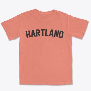 Hartland Connecticut Classic Curve Premium Heavyweight T-shirt