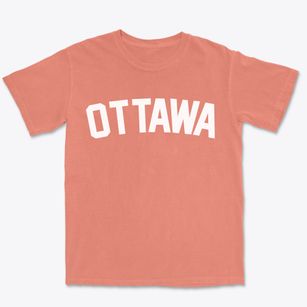 Ottawa Kansas Classic Curve Premium Heavyweight T-shirt