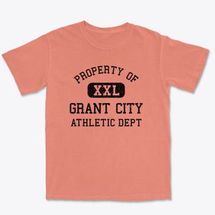 Grant City Missouri Athletic Dept Premium Heavyweight T-shirt