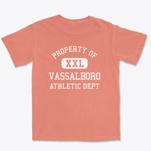 Vassalboro Maine Athletic Dept Premium Heavyweight T-shirt