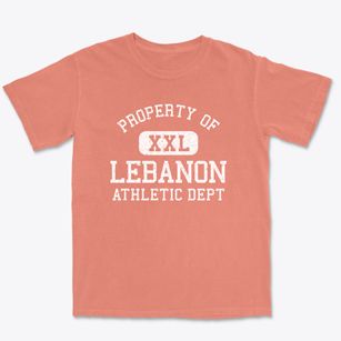 Lebanon Virginia Athletic Dept Premium Heavyweight T-shirt