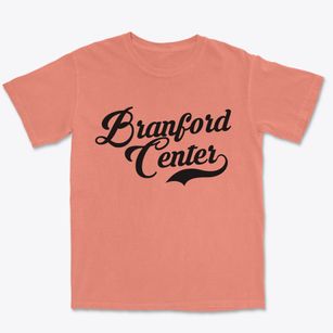 Branford Center Connecticut Vintage Team Premium Heavyweight T-shirt