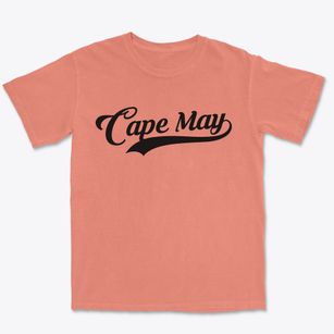 Cape May New Jersey Vintage Team Premium Heavyweight T-shirt