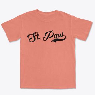 St. Paul Minnesota Vintage Team Premium Heavyweight T-shirt