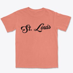 St. Louis Michigan Vintage Team Premium Heavyweight T-shirt