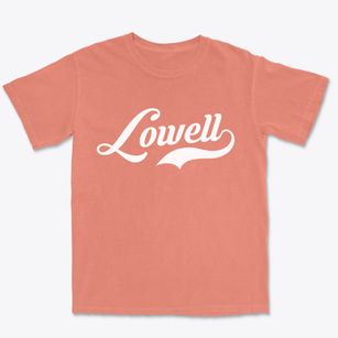 Lowell Michigan Vintage Team Premium Heavyweight T-shirt