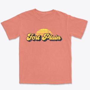 Fort Plain New York Sublime Sunset Premium Heavyweight T-shirt
