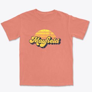 Mayfield Pennsylvania Sublime Sunset Premium Heavyweight T-shirt