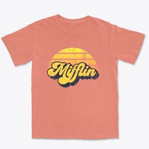 Mifflin Wisconsin Sublime Sunset Premium Heavyweight T-shirt