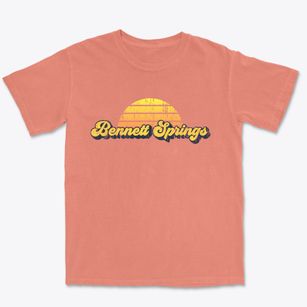 Bennett Springs Missouri Sublime Sunset Premium Heavyweight T-shirt