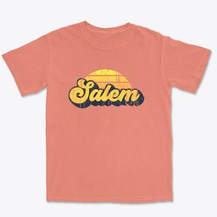 Salem Ohio Sublime Sunset Premium Heavyweight T-shirt