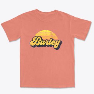 Burley Idaho Sublime Sunset Premium Heavyweight T-shirt