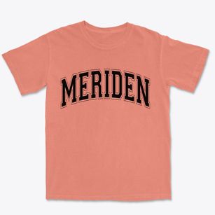 Meriden Connecticut Varsity Premium Heavyweight T-shirt