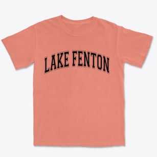 Lake Fenton Michigan Varsity Premium Heavyweight T-shirt