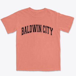 Baldwin City Kansas Varsity Premium Heavyweight T-shirt