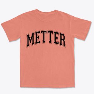 Metter Georgia Varsity Premium Heavyweight T-shirt