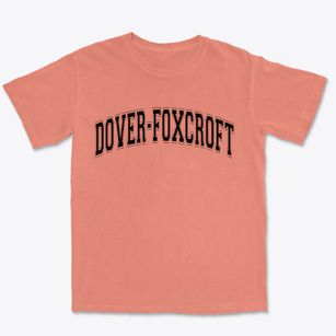 Dover-foxcroft Maine Varsity Premium Heavyweight T-shirt