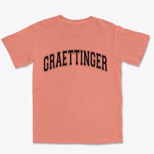 Graettinger Iowa Varsity Premium Heavyweight T-shirt