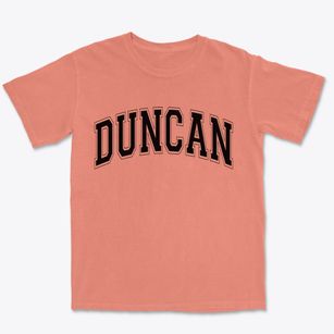 Duncan Oklahoma Varsity Premium Heavyweight T-shirt